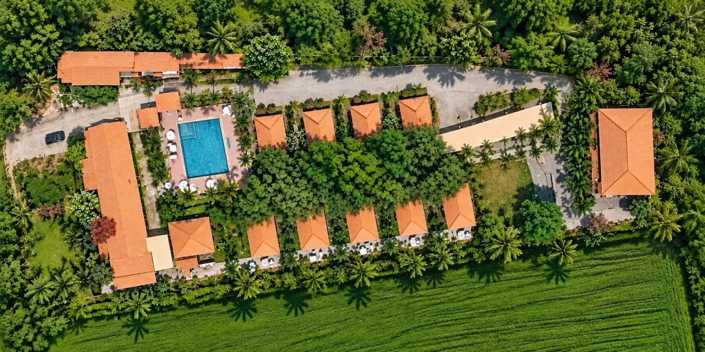 Cheunjai Resort Aerial View
