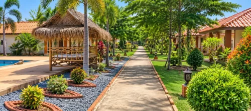 Bungalows Walkway