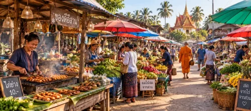 Isaan Morning_Market